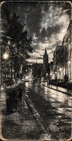 Experimentelle Daguerreotypie-Entwicklung aus Kunst-Negativ 010